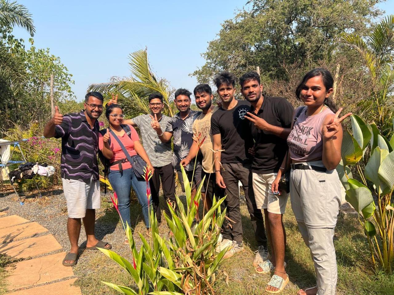 The Peace Hostel Arambol Buitenkant foto