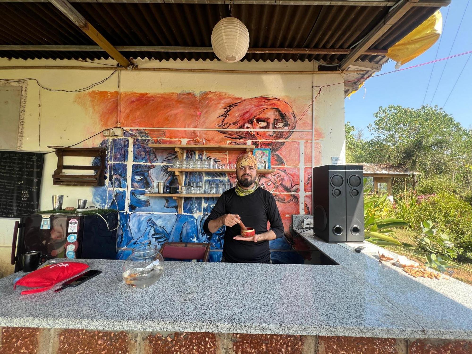 The Peace Hostel Arambol Buitenkant foto